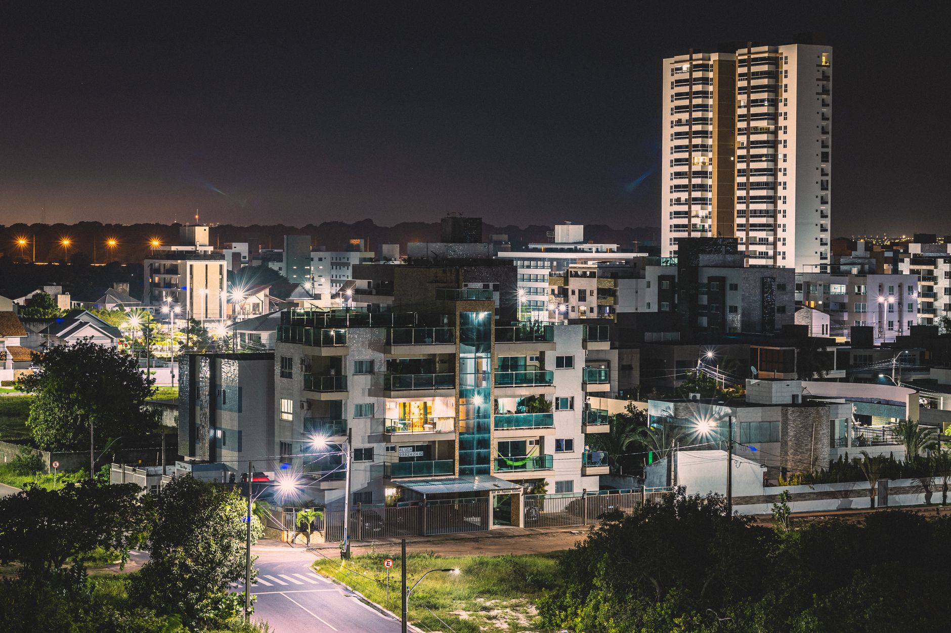 brasilia, cidade, avenida